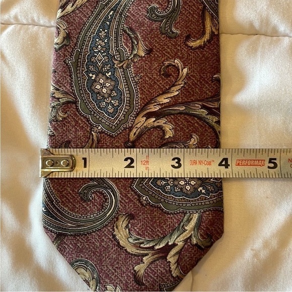 Sturbridge 100% Silk Retro Tie USA Made - Picture 4 of 4